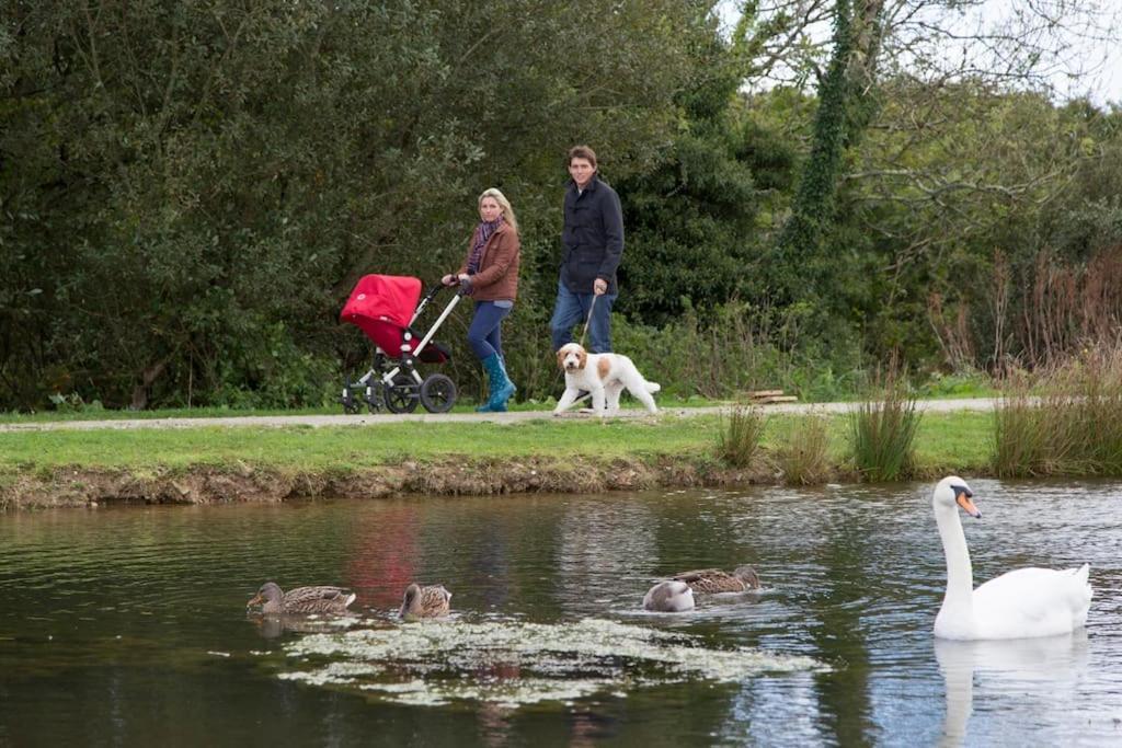 Skylark Sleeps 8 Private Hot Tub & Dogs Welcome Nr Padstow, Resort Pool Bar & Watersports St Columb Major Bagian luar foto